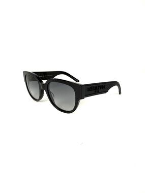 Christian Dior Wildior S3U BU Black Acetate  Sunglasses